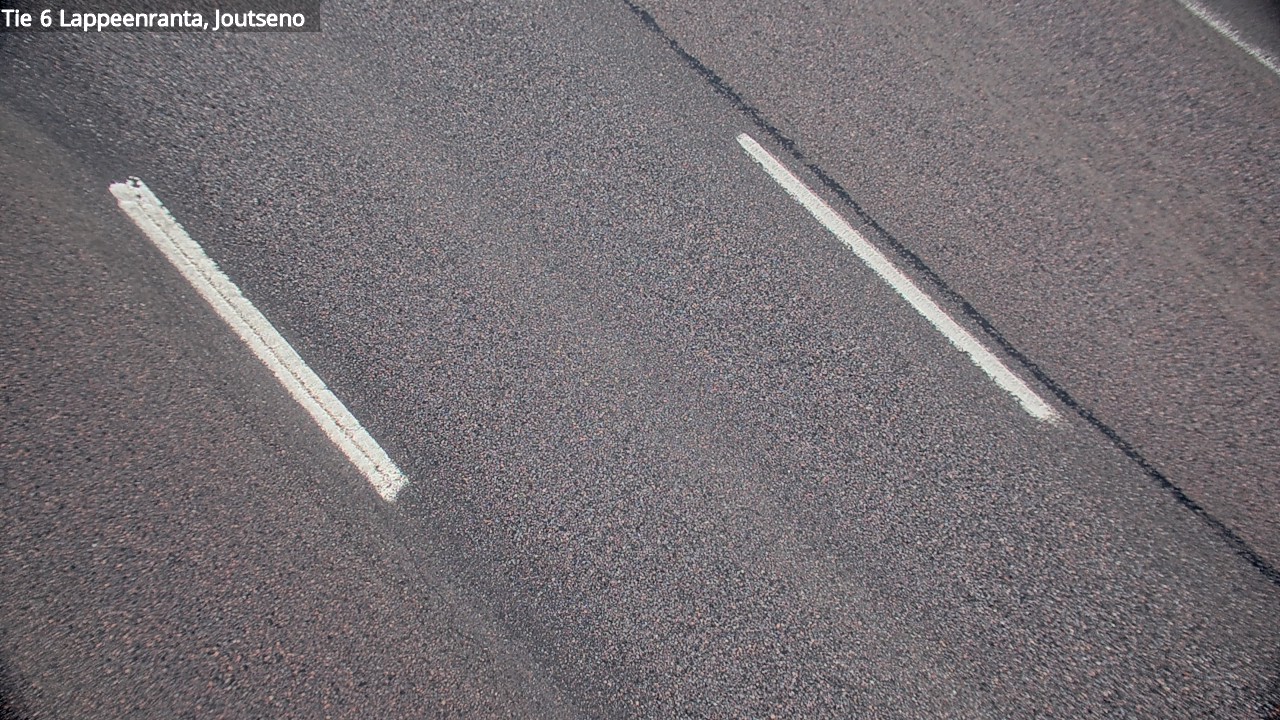 Weather Camera Image Road 6 Lappeenranta, Joutseno, Lappeenranta, Etelä-Karjala