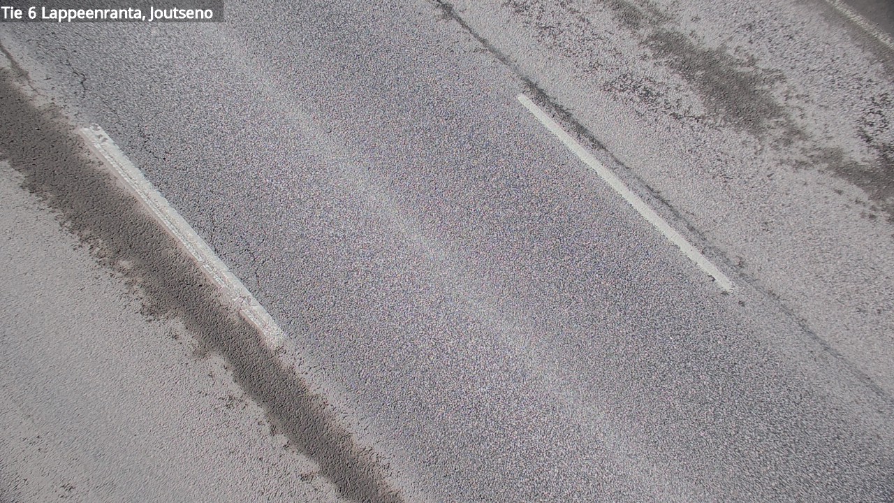 Weather Camera Image Road 6 Lappeenranta, Joutseno, Lappeenranta, Etelä-Karjala