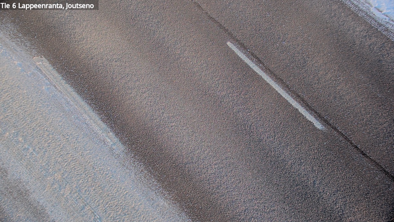 Weather Camera Image Väg 6 Villmanstrand, jotseno, Lappeenranta, Etelä-Karjala