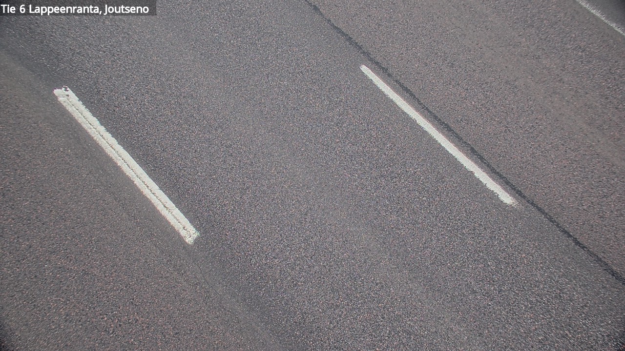 Weather Camera Image Road 6 Lappeenranta, Joutseno, Lappeenranta, Etelä-Karjala