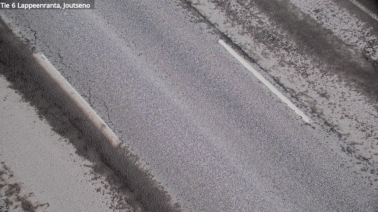 Weather Camera Image Road 6 Lappeenranta, Joutseno, Lappeenranta, Etelä-Karjala
