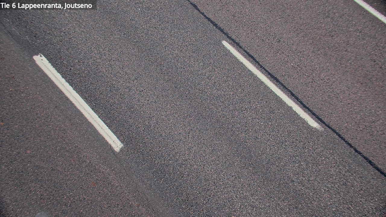Weather Camera Image Road 6 Lappeenranta, Joutseno, Lappeenranta, Etelä-Karjala