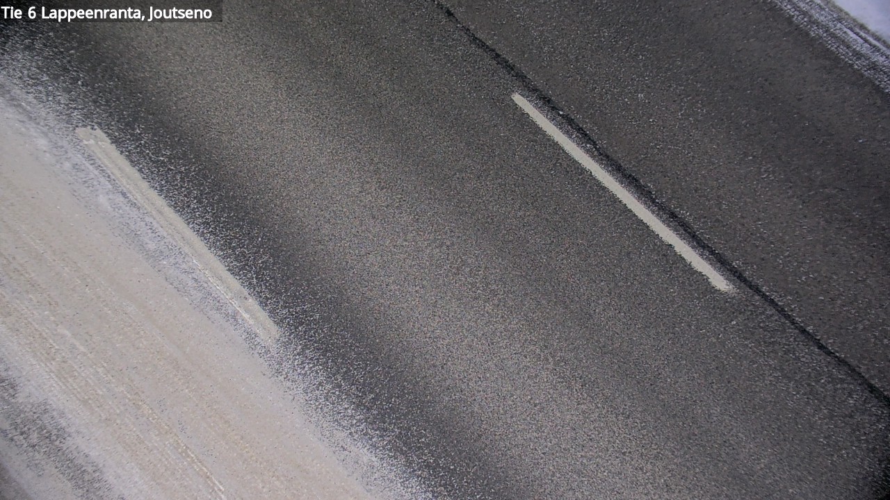 Weather Camera Image Road 6 Lappeenranta, Joutseno, Lappeenranta, Etelä-Karjala