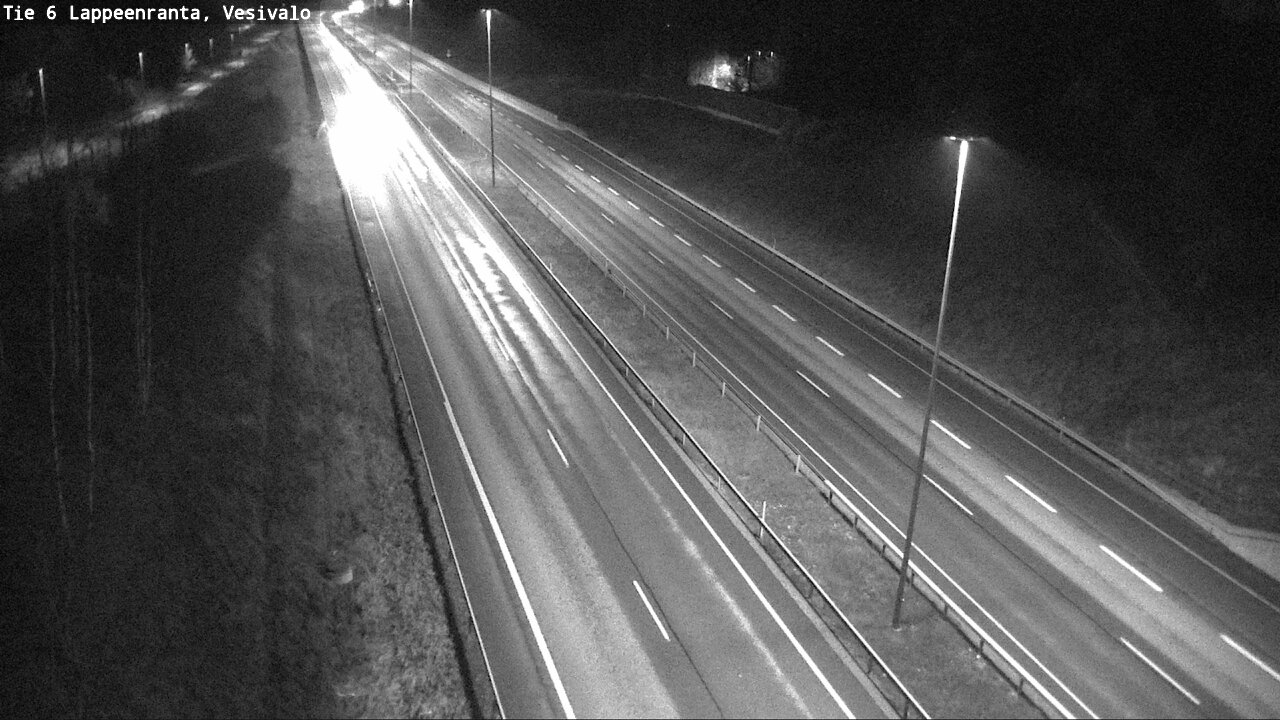 Weather Camera Image Väg 6 Villmanstrand, Vesivalo, Lappeenranta, Etelä-Karjala