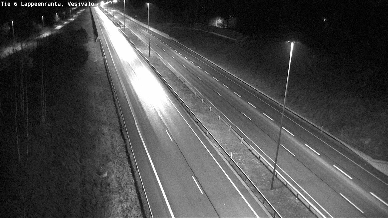 Weather Camera Image Väg 6 Villmanstrand, Vesivalo, Lappeenranta, Etelä-Karjala