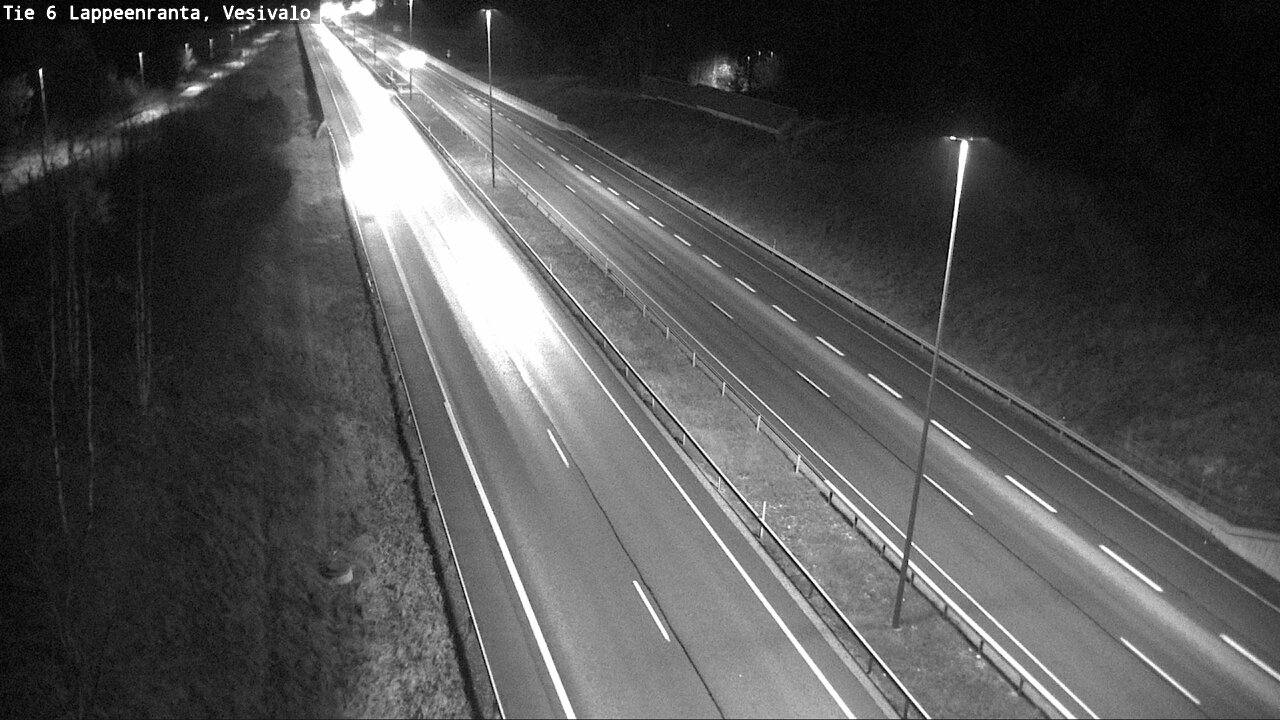 Weather Camera Image Väg 6 Villmanstrand, Vesivalo, Lappeenranta, Etelä-Karjala
