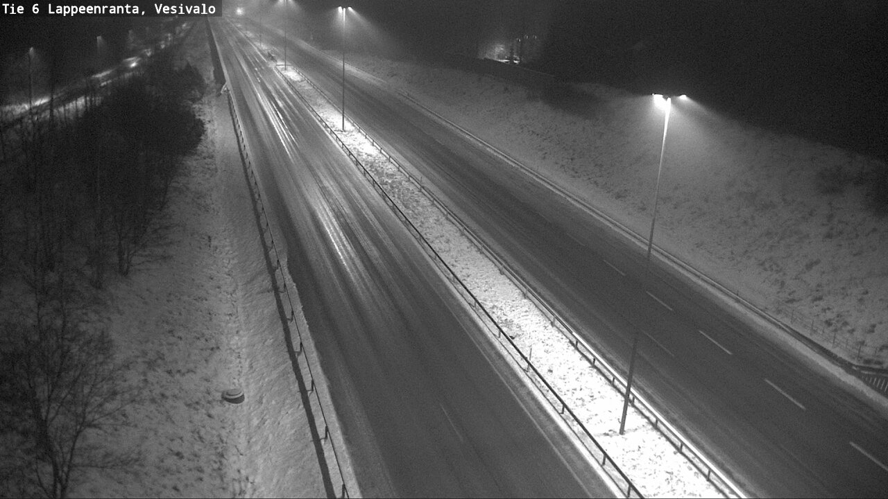 Weather Camera Image Road 6 Lappeenranta, Vesivalo, Lappeenranta, Etelä-Karjala