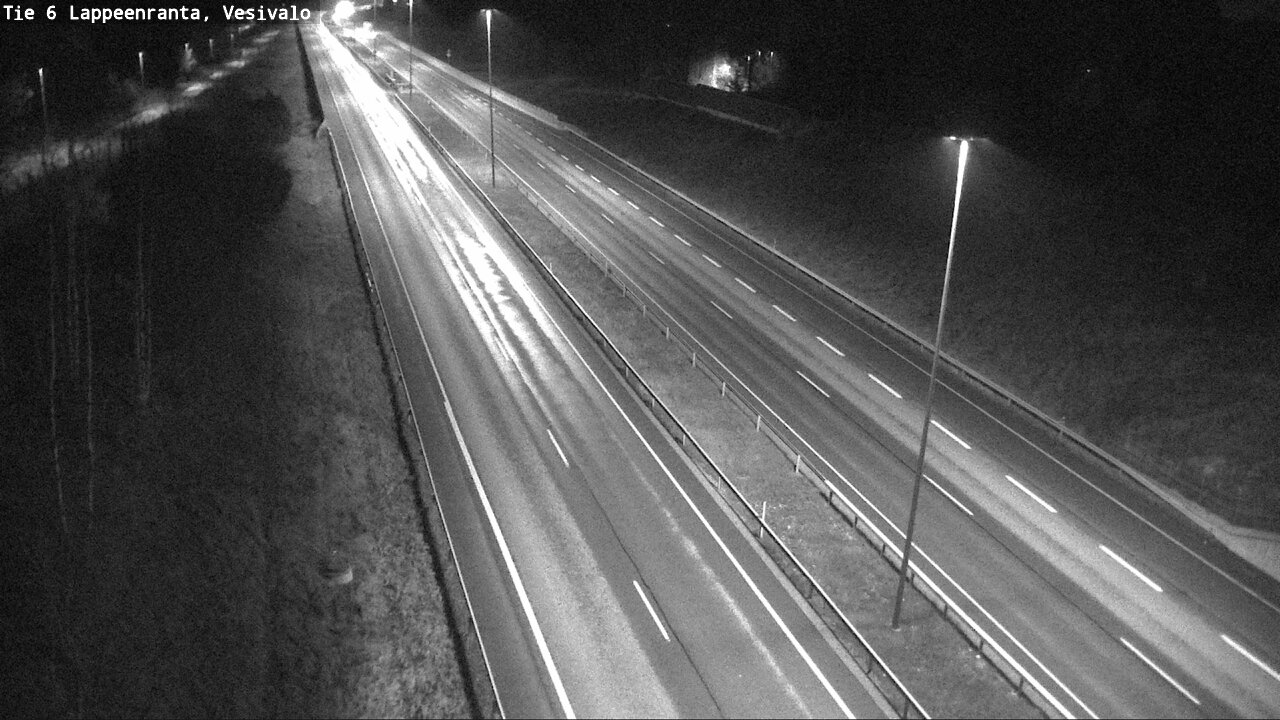 Weather Camera Image Väg 6 Villmanstrand, Vesivalo, Lappeenranta, Etelä-Karjala
