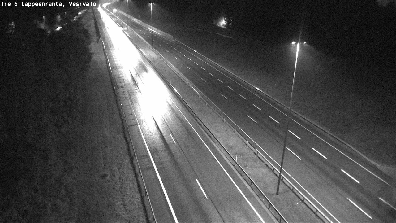 Weather Camera Image Road 6 Lappeenranta, Vesivalo, Lappeenranta, Etelä-Karjala