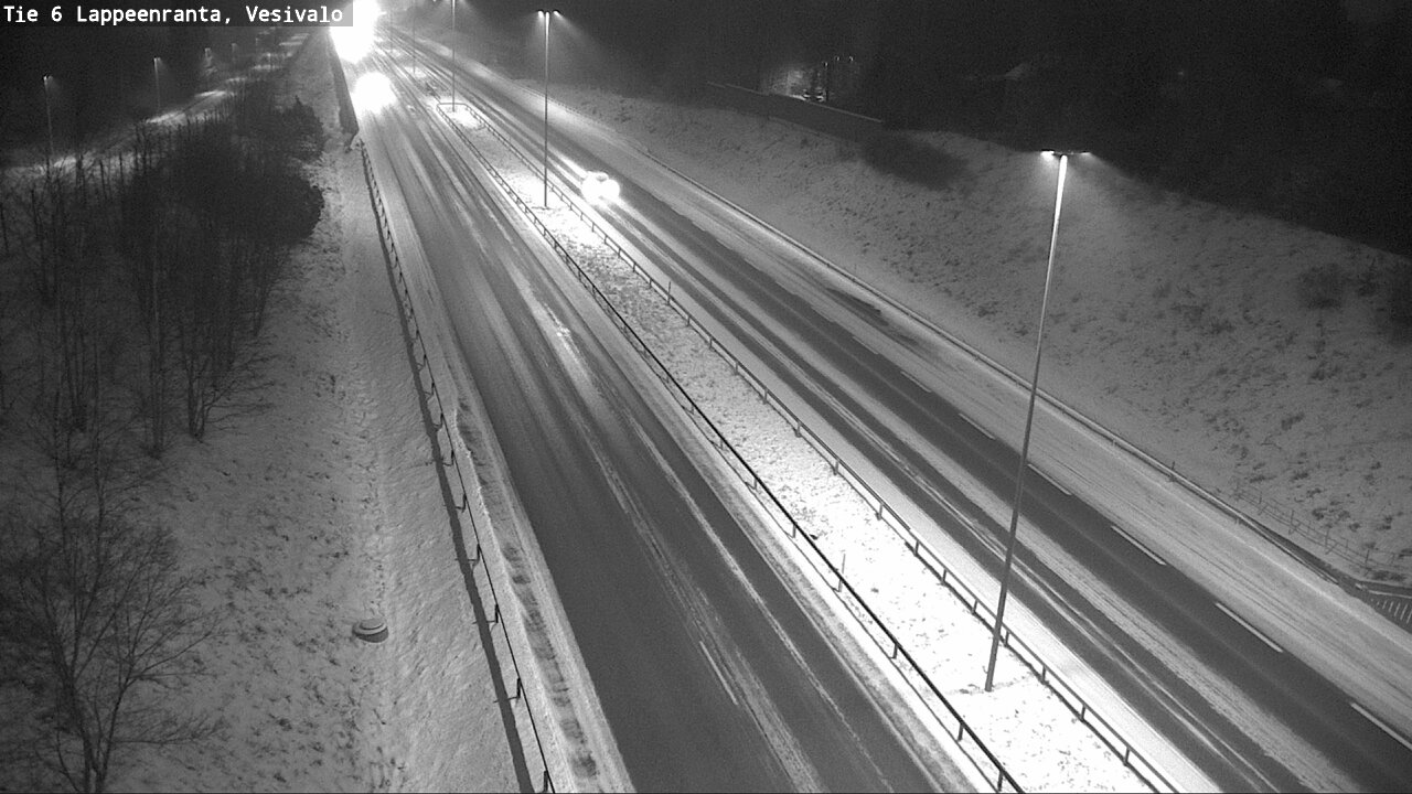 Weather Camera Image Road 6 Lappeenranta, Vesivalo, Lappeenranta, Etelä-Karjala