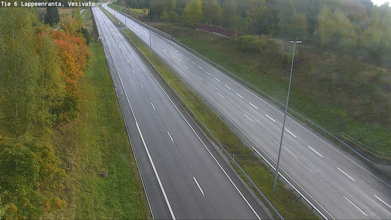 Weather Camera Image Road 6 Lappeenranta, Vesivalo, Lappeenranta, Etelä-Karjala