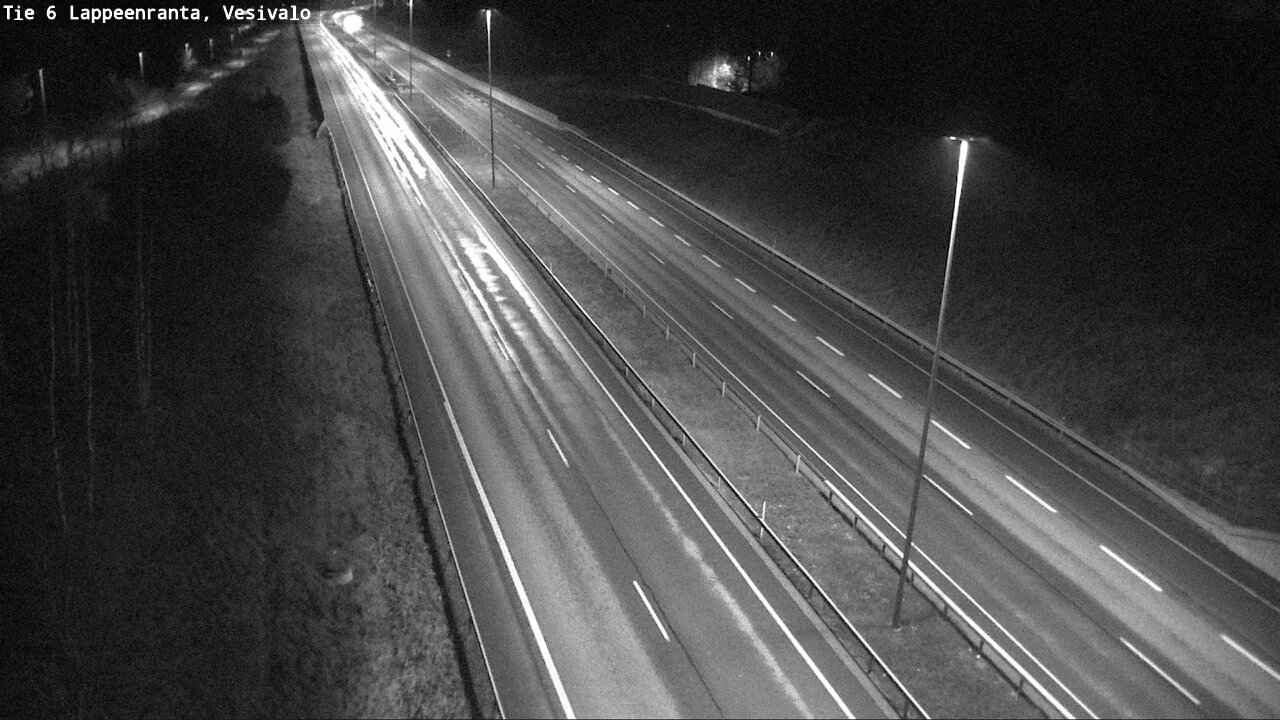Weather Camera Image Väg 6 Villmanstrand, Vesivalo, Lappeenranta, Etelä-Karjala