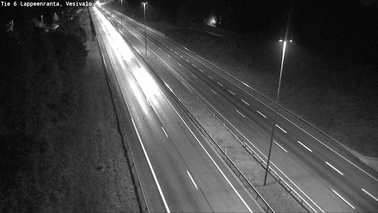 Weather Camera Image Road 6 Lappeenranta, Vesivalo, Lappeenranta, Etelä-Karjala