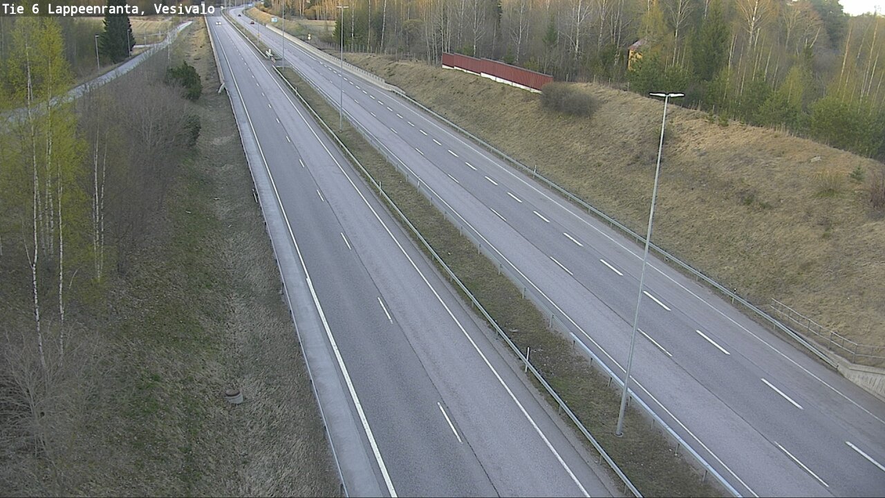 Kelikamerat Kuva Tie 6 Lappeenranta, Vesivalo, Lappeenranta, Etelä-Karjala