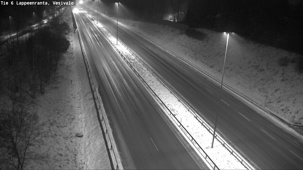 Weather Camera Image Road 6 Lappeenranta, Vesivalo, Lappeenranta, Etelä-Karjala