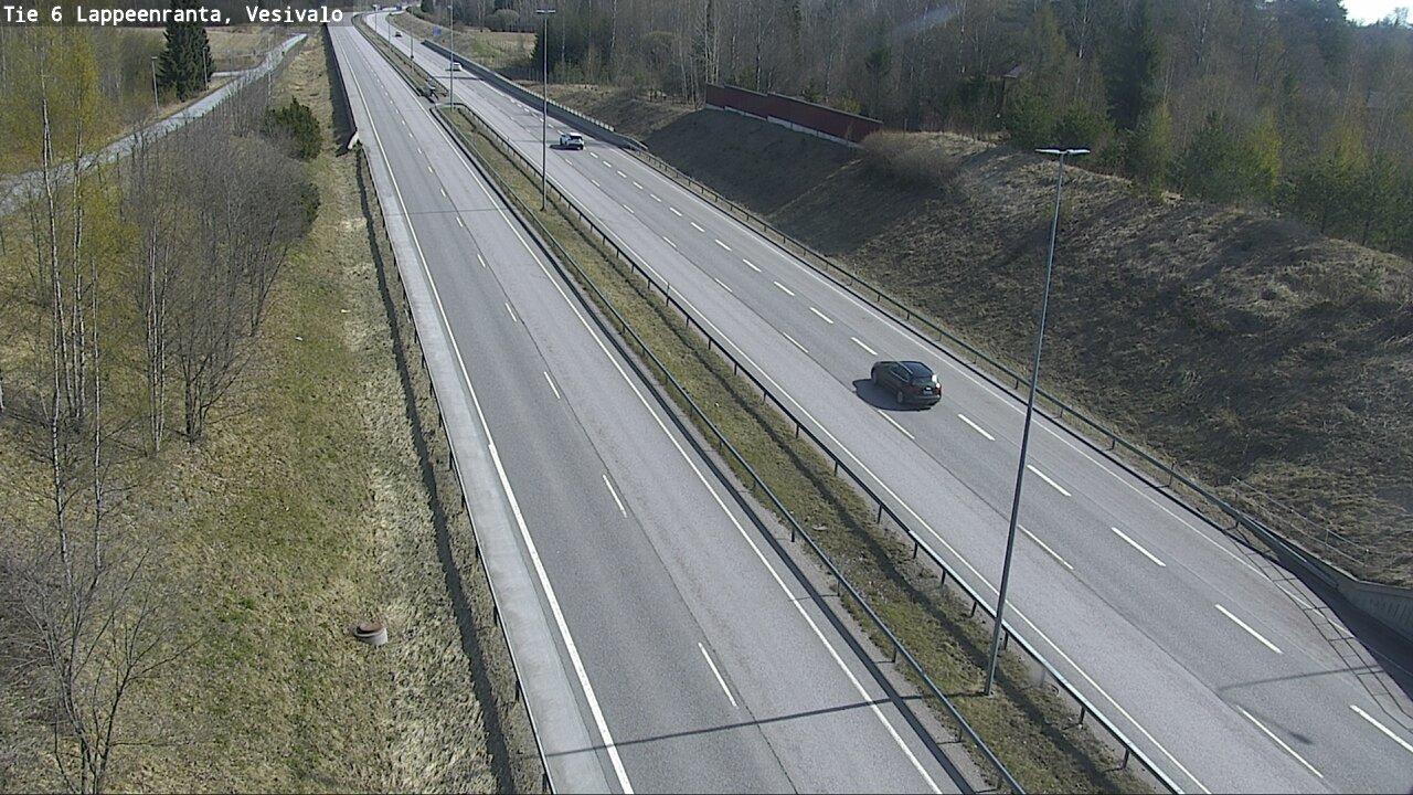 Kelikamerat Kuva Tie 6 Lappeenranta, Vesivalo, Lappeenranta, Etelä-Karjala