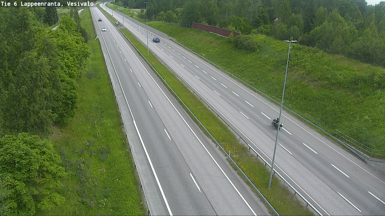 Kelikamerat Kuva Tie 6 Lappeenranta, Vesivalo, Lappeenranta, Etelä-Karjala