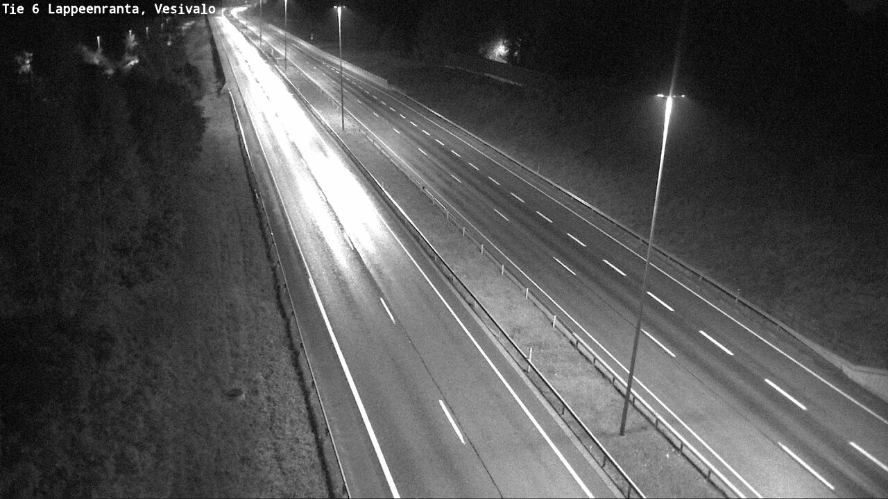 Weather Camera Image Road 6 Lappeenranta, Vesivalo, Lappeenranta, Etelä-Karjala