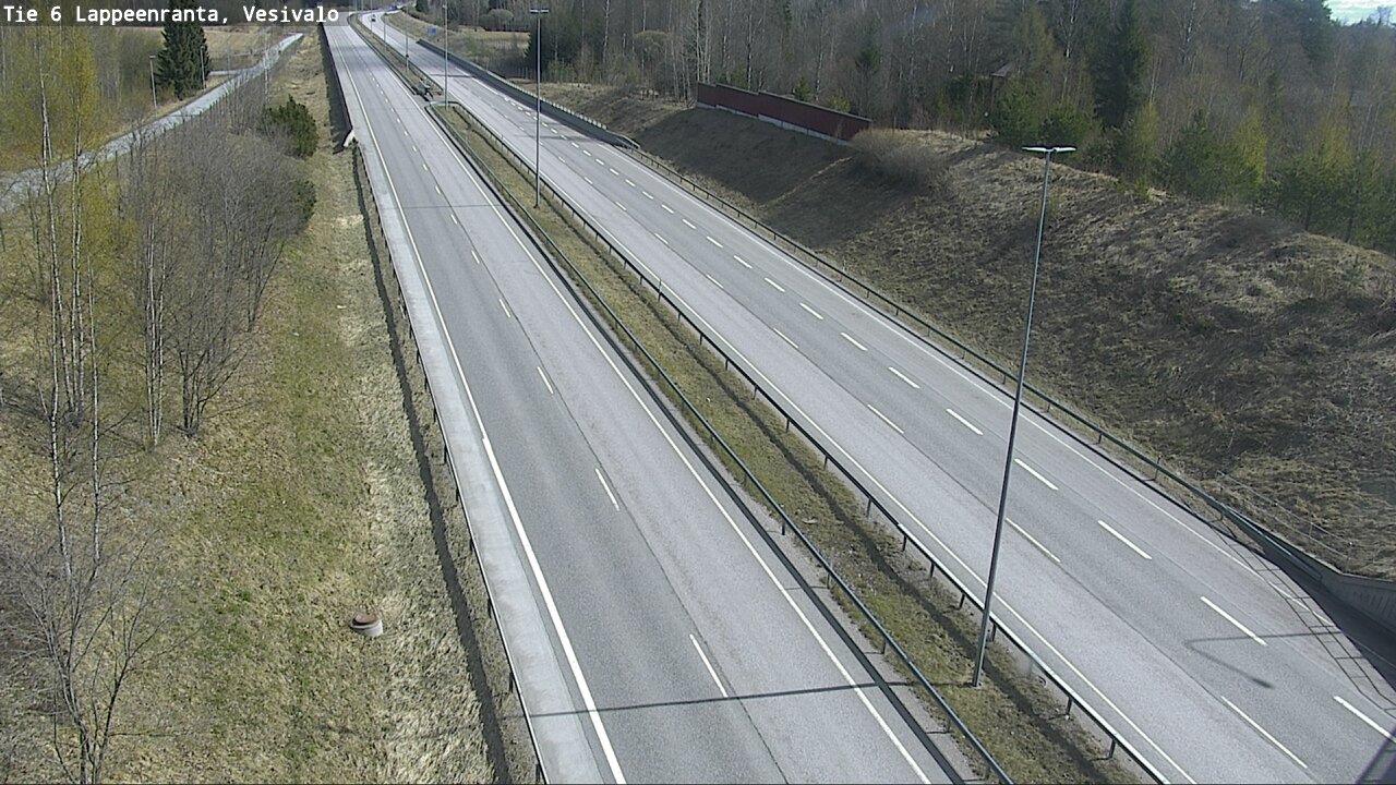 Kelikamerat Kuva Tie 6 Lappeenranta, Vesivalo, Lappeenranta, Etelä-Karjala