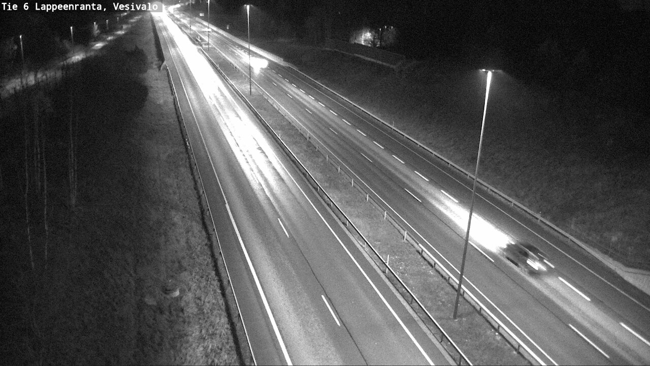 Weather Camera Image Väg 6 Villmanstrand, Vesivalo, Lappeenranta, Etelä-Karjala