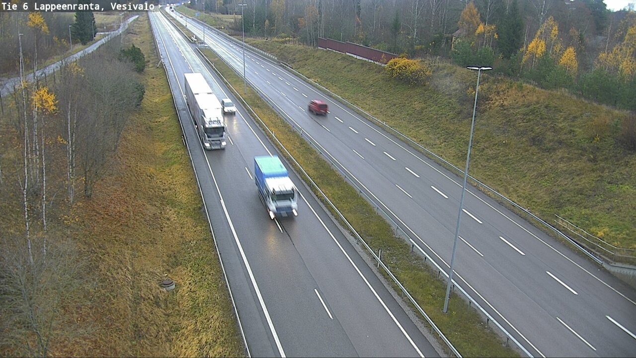 Kelikamerat Kuva Tie 6 Lappeenranta, Vesivalo, Lappeenranta, Etelä-Karjala