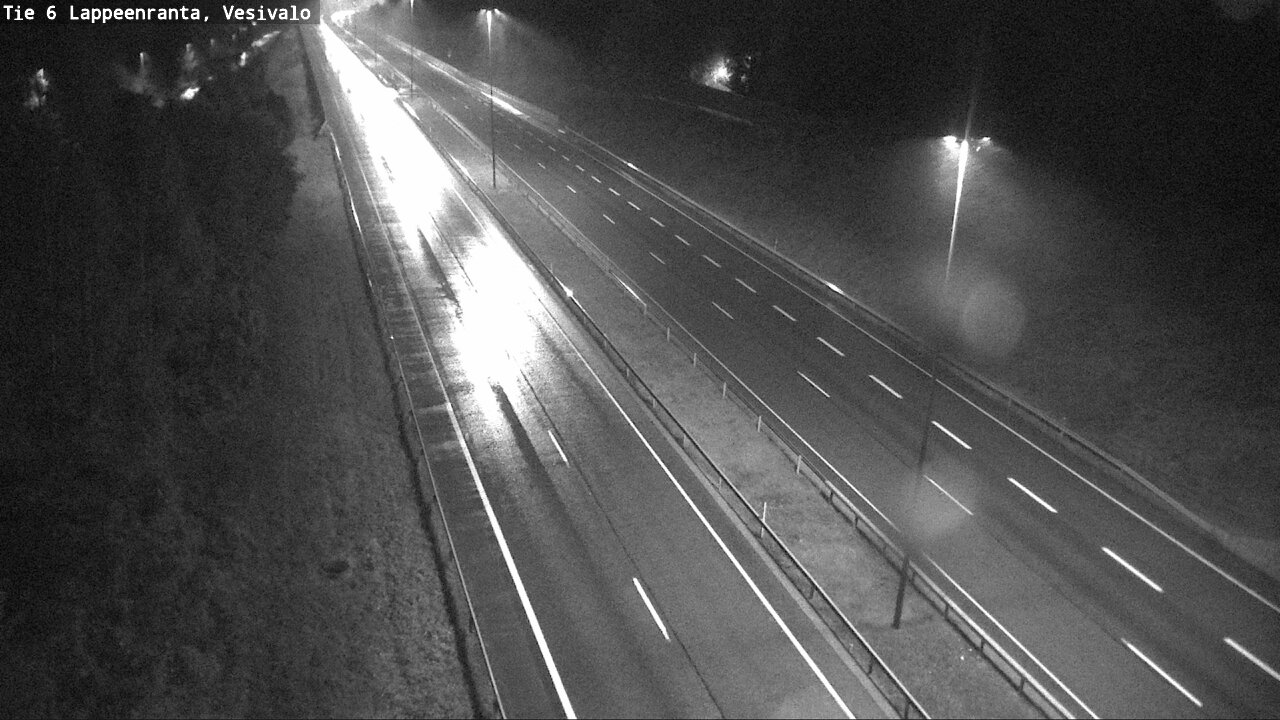 Weather Camera Image Road 6 Lappeenranta, Vesivalo, Lappeenranta, Etelä-Karjala
