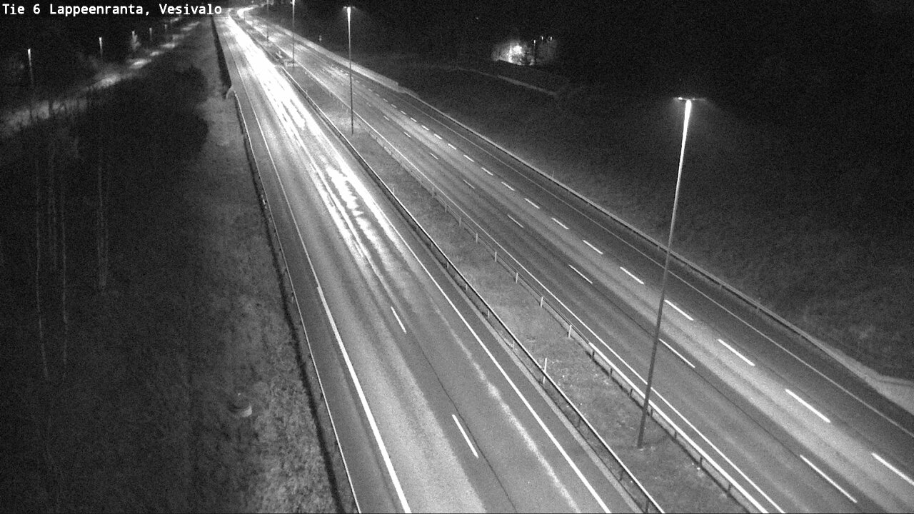 Weather Camera Image Väg 6 Villmanstrand, Vesivalo, Lappeenranta, Etelä-Karjala