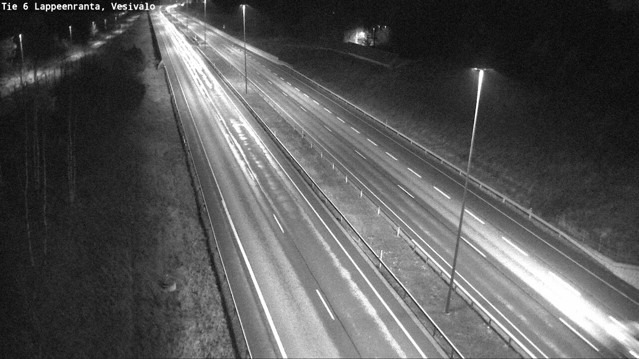 Weather Camera Image Road 6 Lappeenranta, Vesivalo, Lappeenranta, Etelä-Karjala