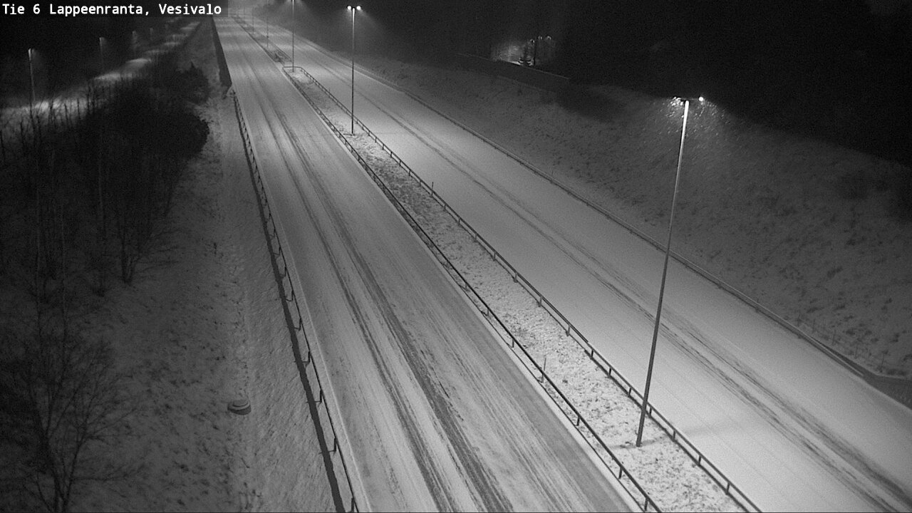 Weather Camera Image Väg 6 Villmanstrand, Vesivalo, Lappeenranta, Etelä-Karjala