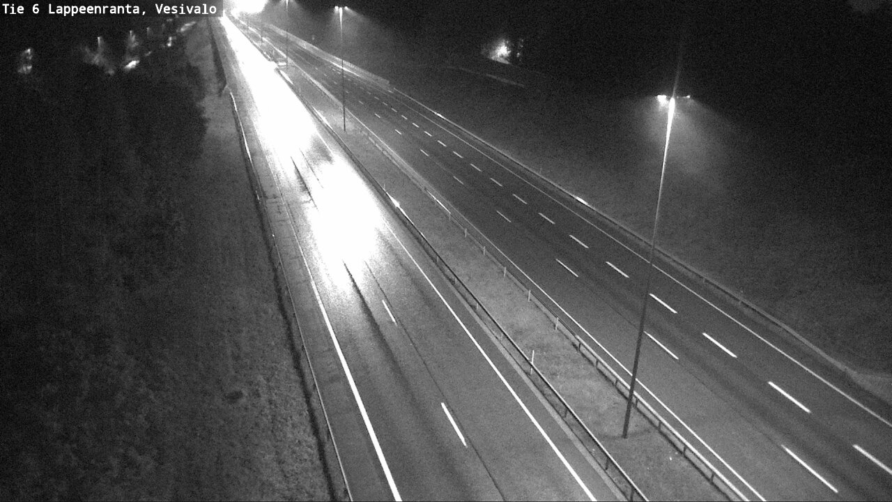 Weather Camera Image Road 6 Lappeenranta, Vesivalo, Lappeenranta, Etelä-Karjala
