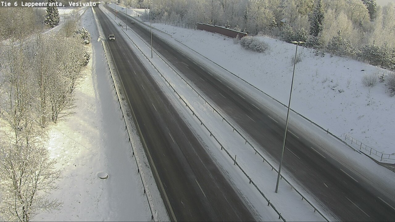Weather Camera Image Väg 6 Villmanstrand, Vesivalo, Lappeenranta, Etelä-Karjala