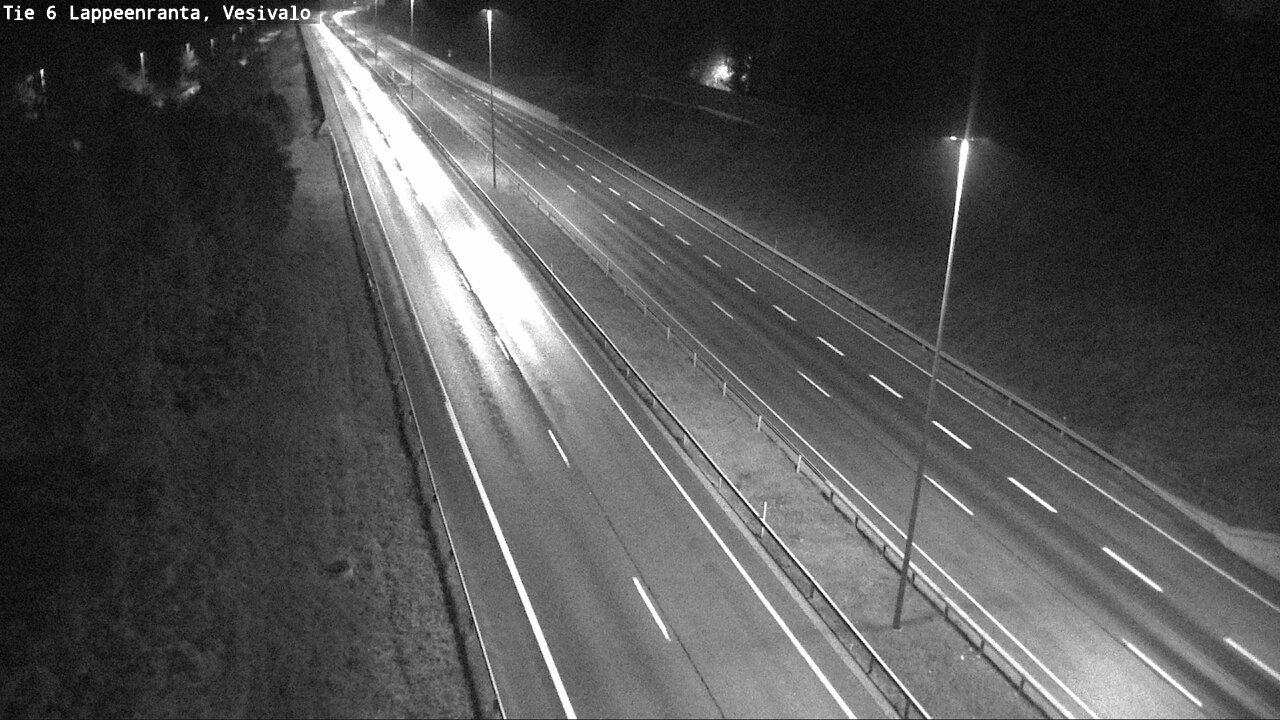 Weather Camera Image Road 6 Lappeenranta, Vesivalo, Lappeenranta, Etelä-Karjala