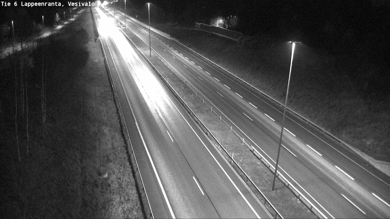 Weather Camera Image Väg 6 Villmanstrand, Vesivalo, Lappeenranta, Etelä-Karjala