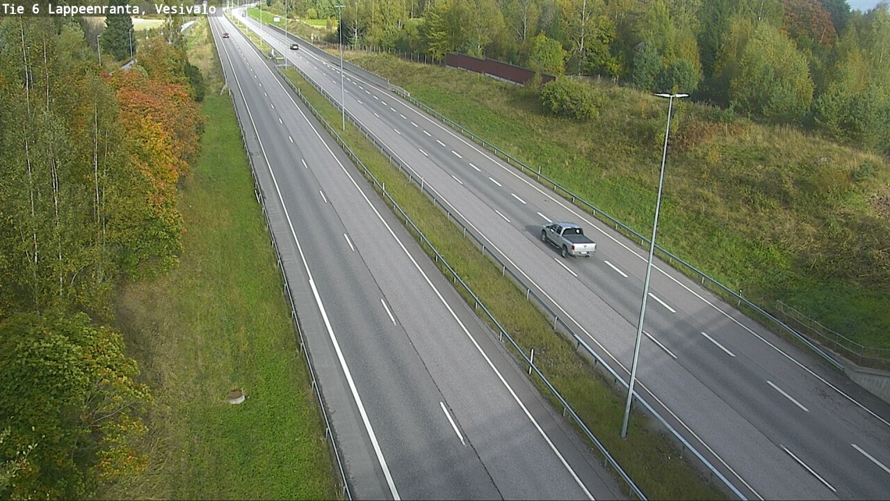 Weather Camera Image Road 6 Lappeenranta, Vesivalo, Lappeenranta, Etelä-Karjala