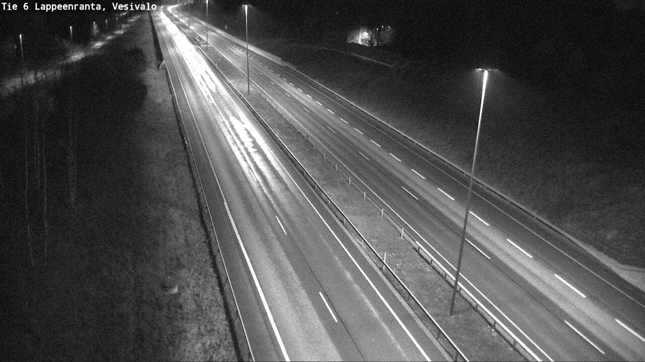 Weather Camera Image Väg 6 Villmanstrand, Vesivalo, Lappeenranta, Etelä-Karjala