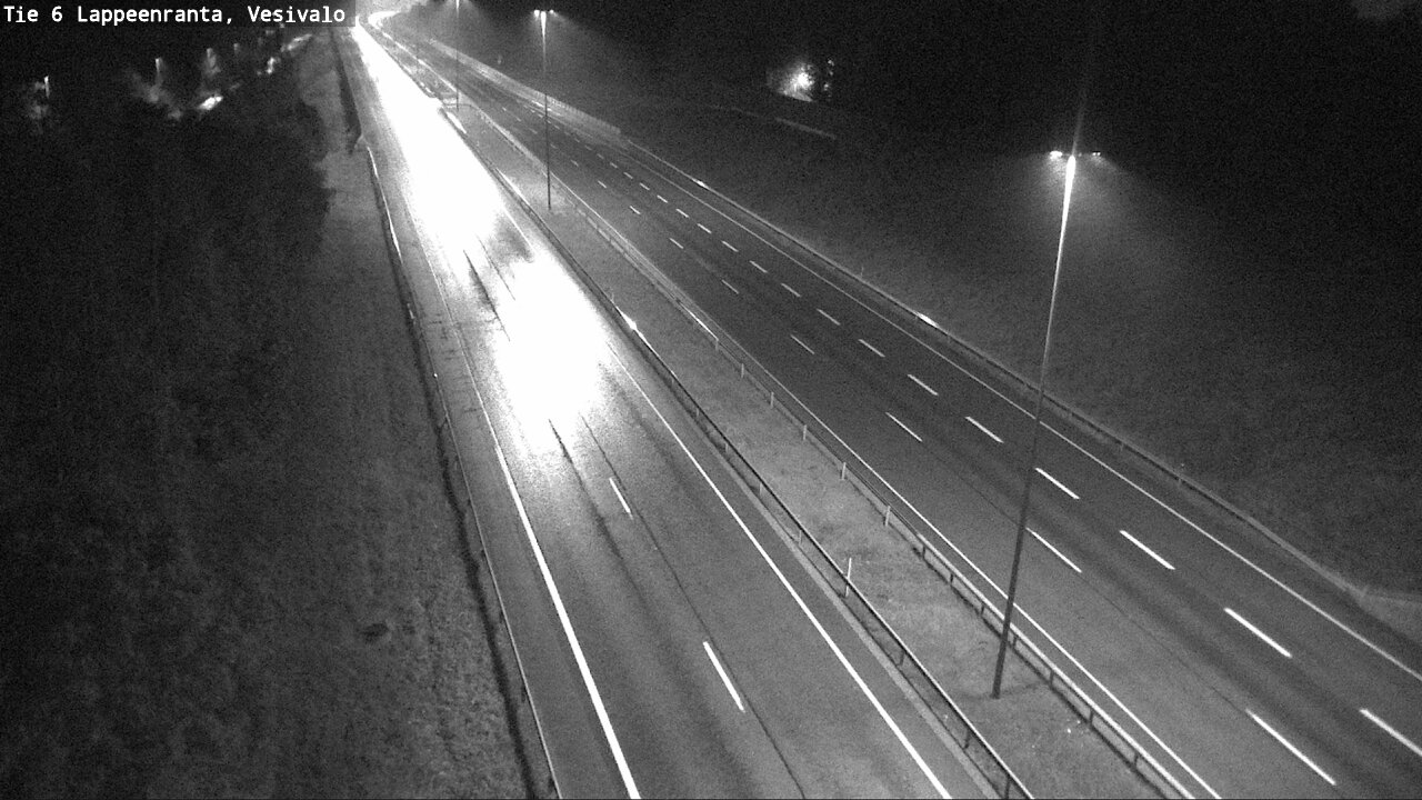 Weather Camera Image Road 6 Lappeenranta, Vesivalo, Lappeenranta, Etelä-Karjala