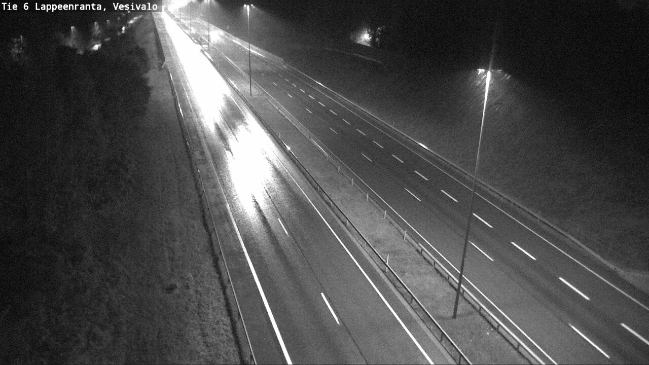 Weather Camera Image Road 6 Lappeenranta, Vesivalo, Lappeenranta, Etelä-Karjala