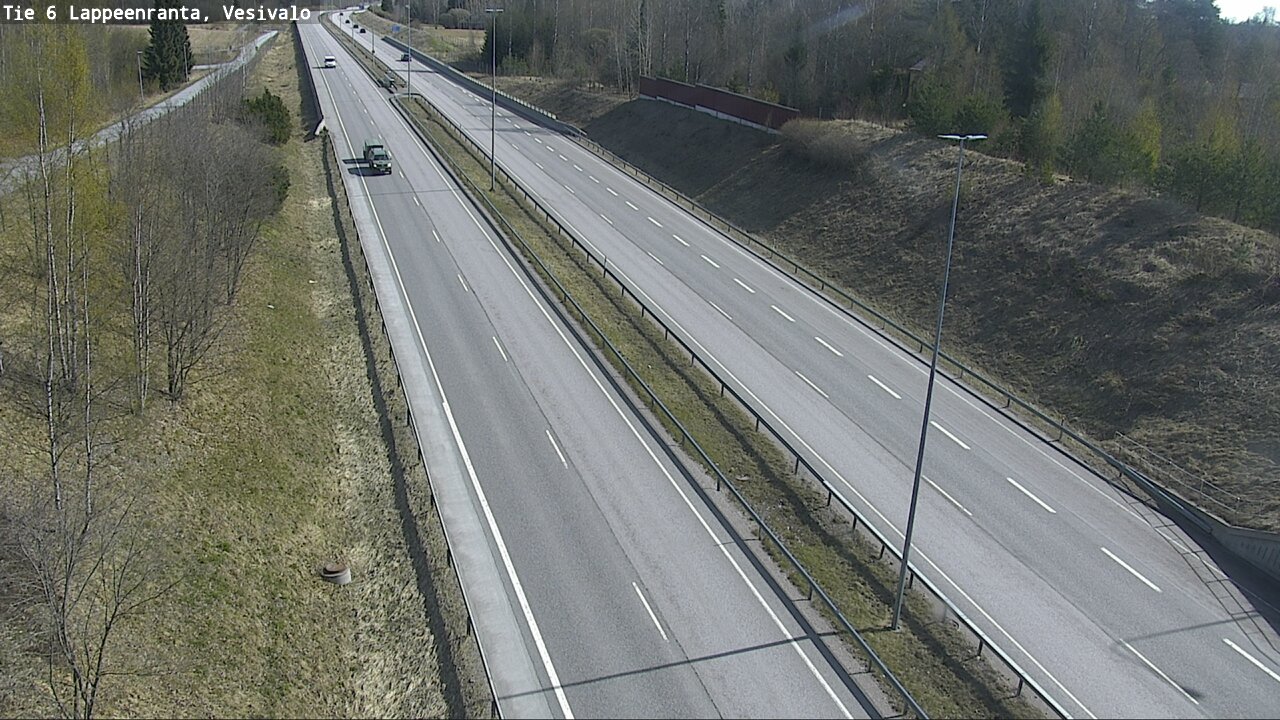 Kelikamerat Kuva Tie 6 Lappeenranta, Vesivalo, Lappeenranta, Etelä-Karjala