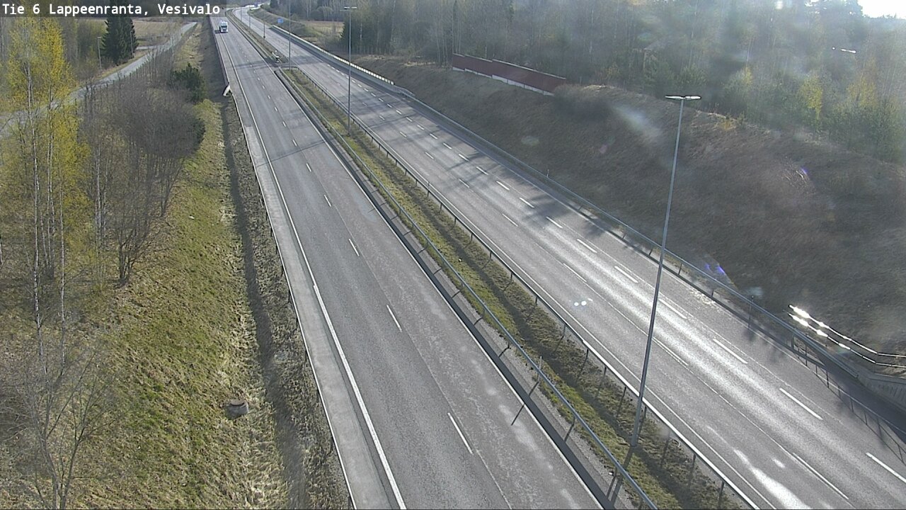 Kelikamerat Kuva Tie 6 Lappeenranta, Vesivalo, Lappeenranta, Etelä-Karjala