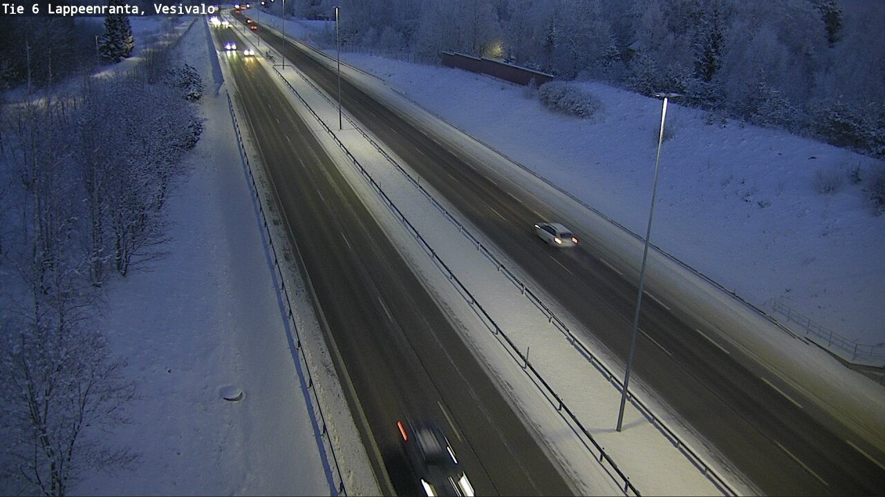 Kelikamerat Kuva Tie 6 Lappeenranta, Vesivalo, Lappeenranta, Etelä-Karjala