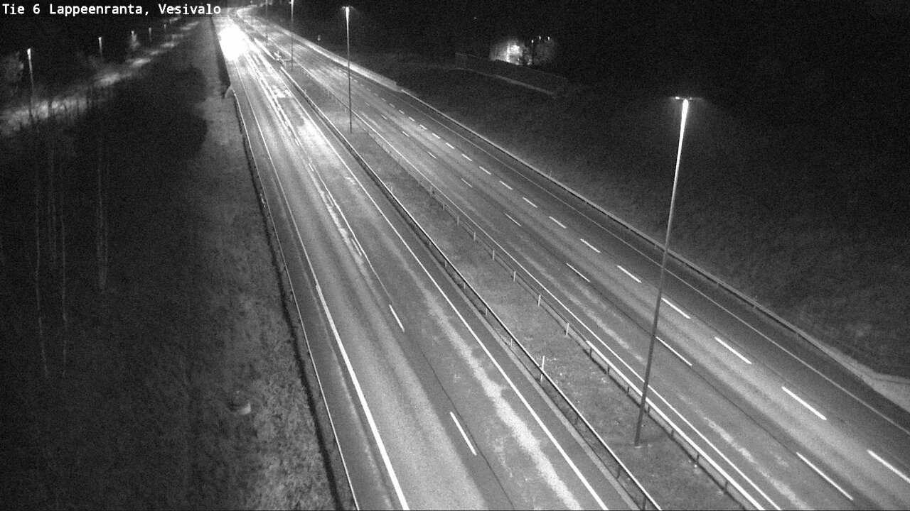 Weather Camera Image Road 6 Lappeenranta, Vesivalo, Lappeenranta, Etelä-Karjala