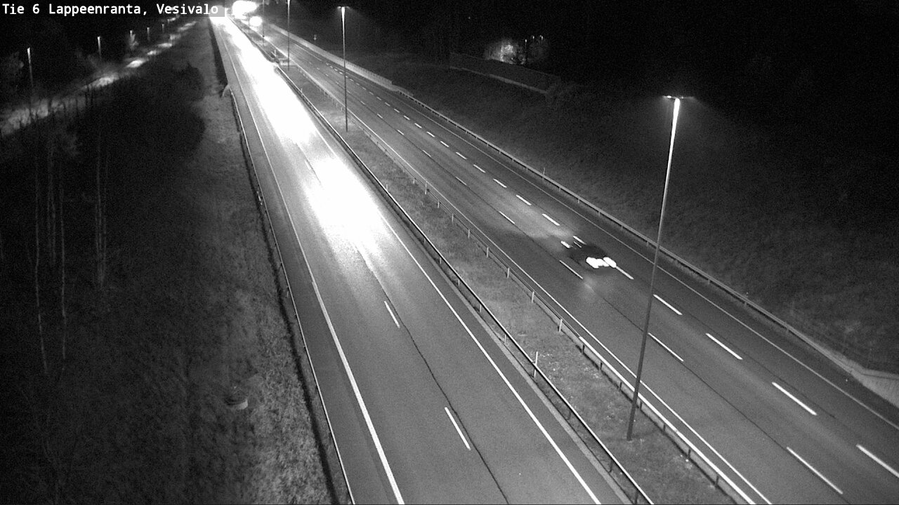 Weather Camera Image Väg 6 Villmanstrand, Vesivalo, Lappeenranta, Etelä-Karjala