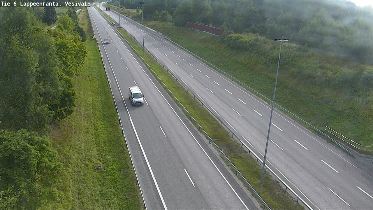 Weather Camera Image Road 6 Lappeenranta, Vesivalo, Lappeenranta, Etelä-Karjala