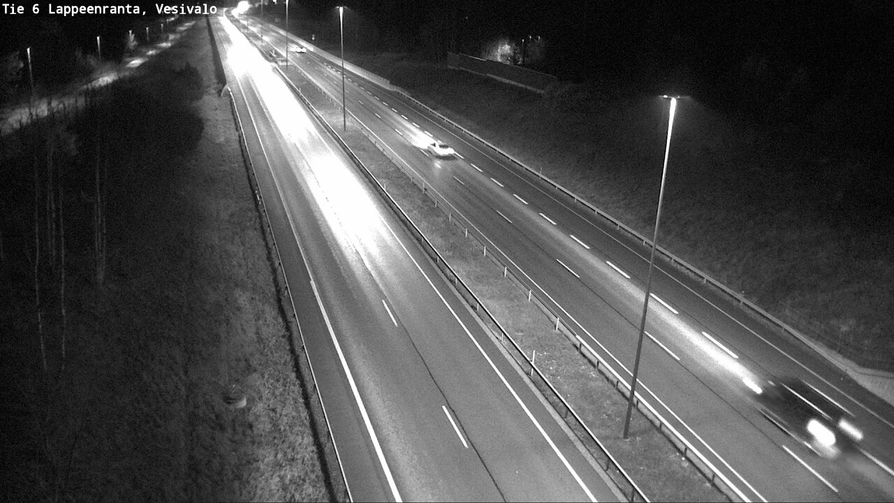 Weather Camera Image Väg 6 Villmanstrand, Vesivalo, Lappeenranta, Etelä-Karjala
