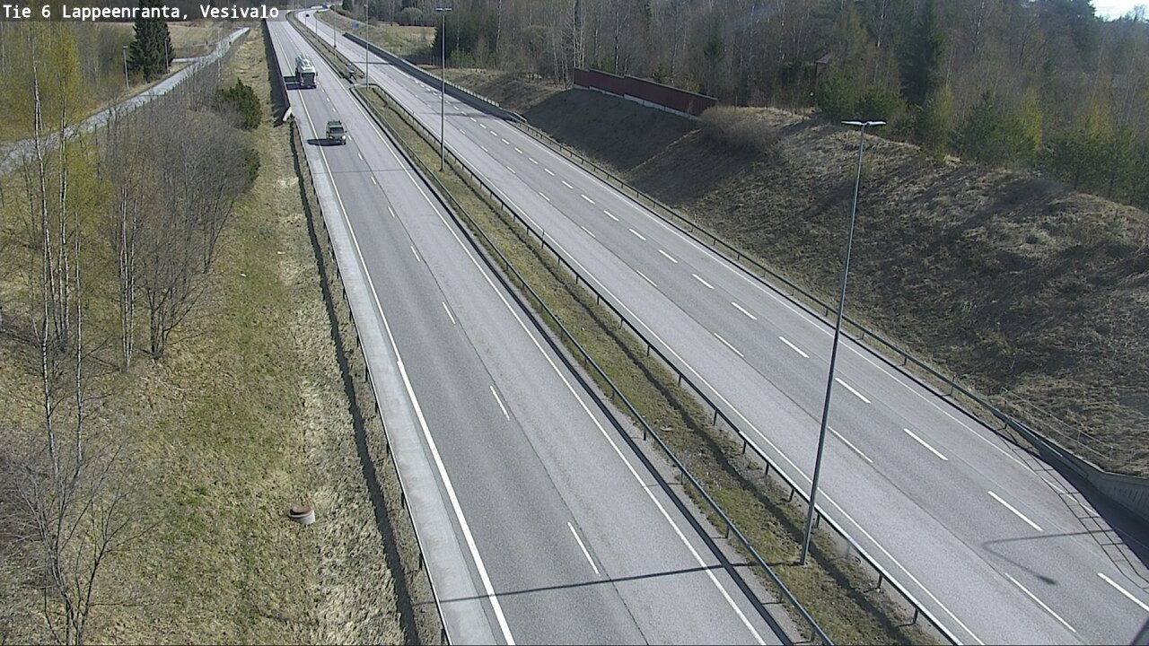 Kelikamerat Kuva Tie 6 Lappeenranta, Vesivalo, Lappeenranta, Etelä-Karjala