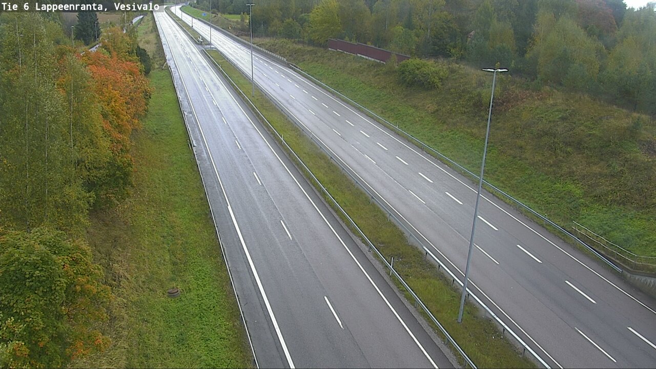 Weather Camera Image Road 6 Lappeenranta, Vesivalo, Lappeenranta, Etelä-Karjala