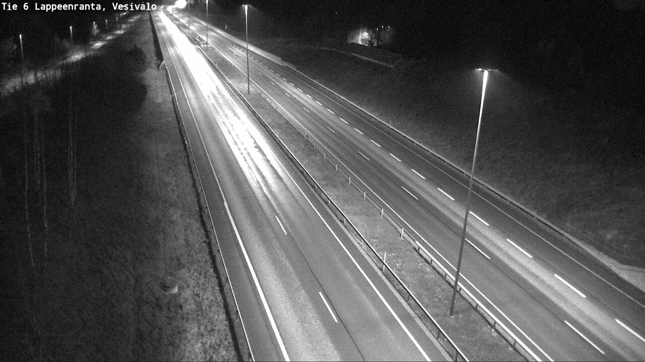 Weather Camera Image Väg 6 Villmanstrand, Vesivalo, Lappeenranta, Etelä-Karjala