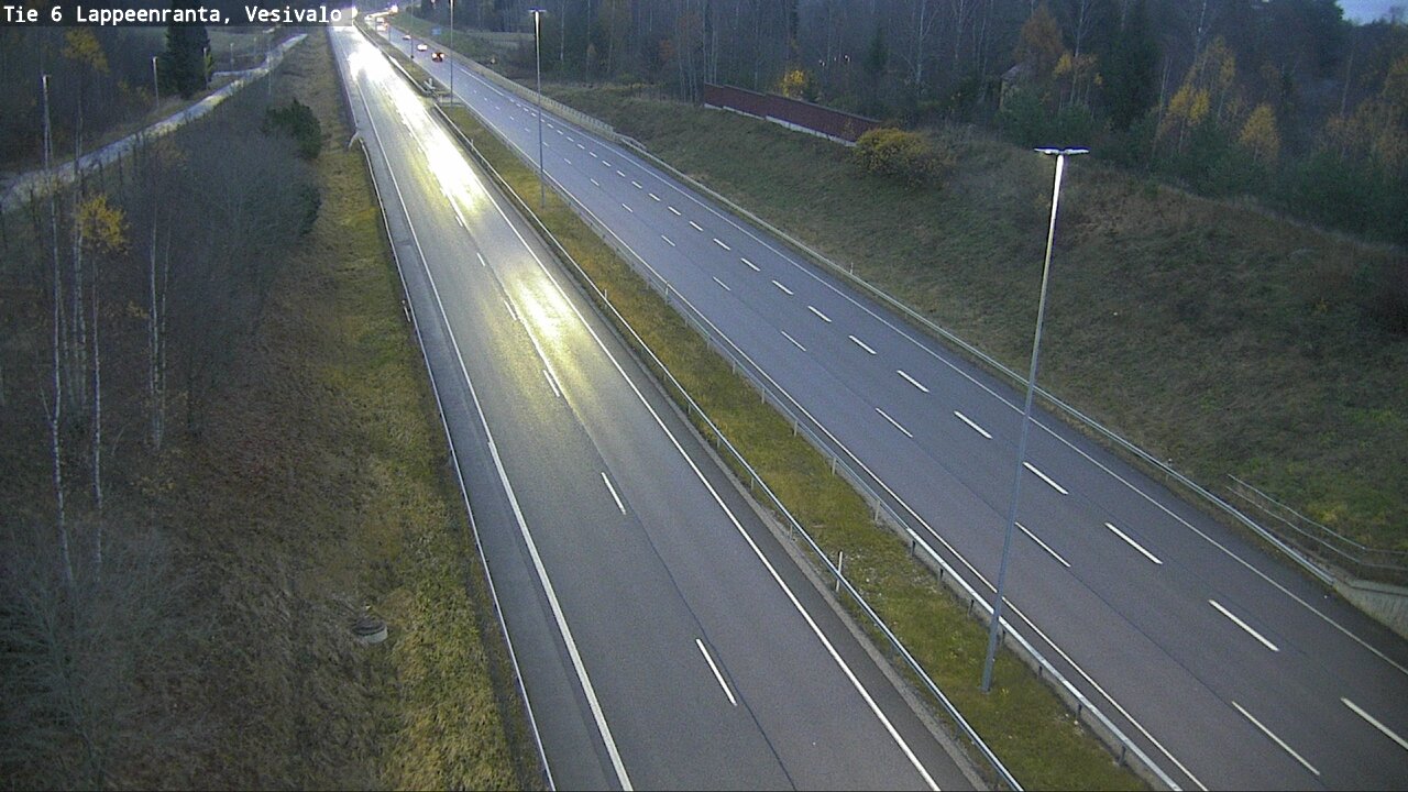 Kelikamerat Kuva Tie 6 Lappeenranta, Vesivalo, Lappeenranta, Etelä-Karjala