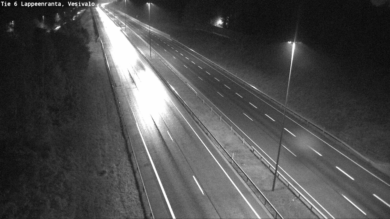 Weather Camera Image Road 6 Lappeenranta, Vesivalo, Lappeenranta, Etelä-Karjala