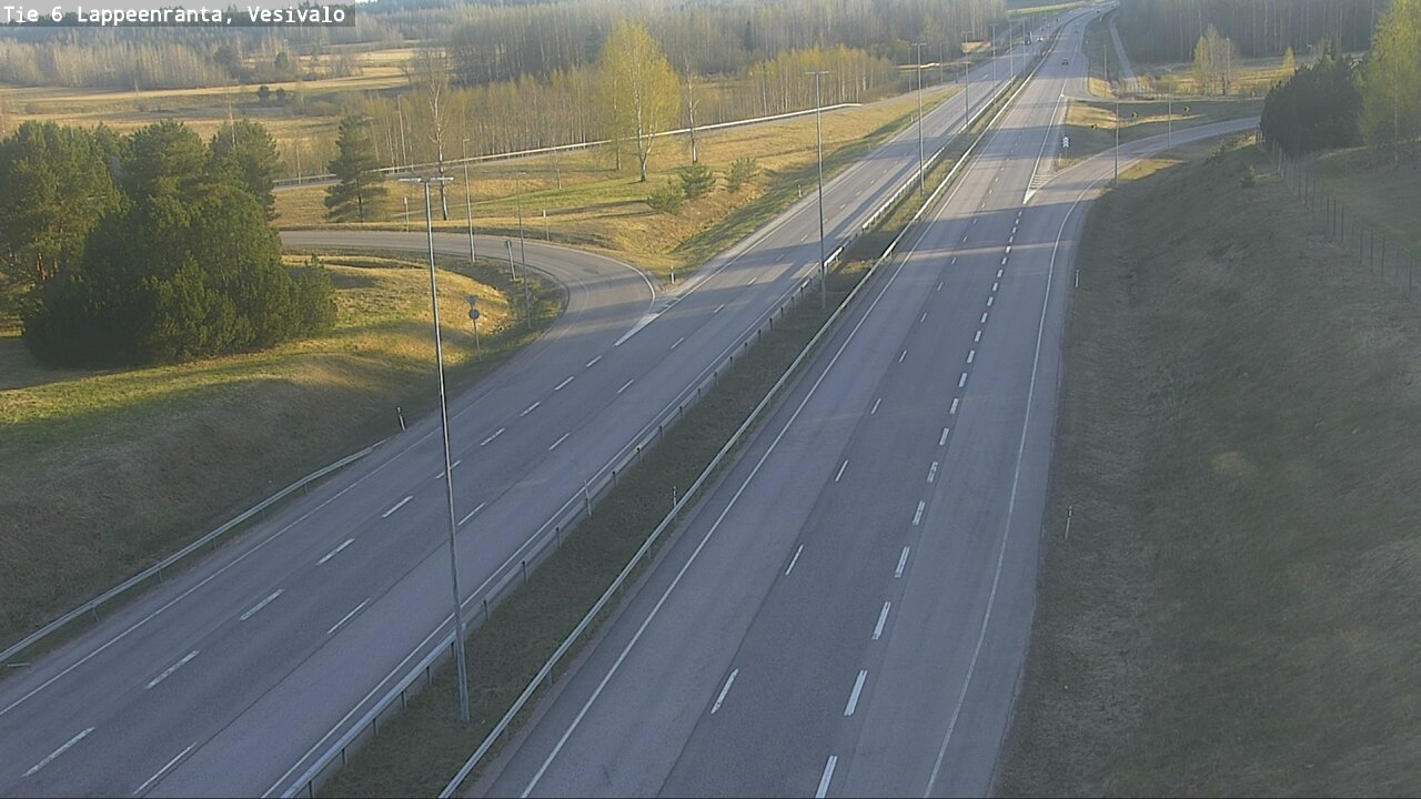 Kelikamerat Kuva Tie 6 Lappeenranta, Vesivalo, Lappeenranta, Etelä-Karjala